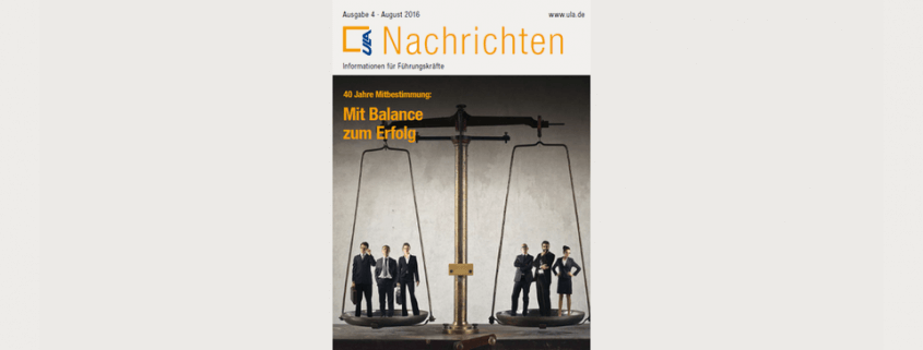 Cover ULA-Nachrichten August 2016