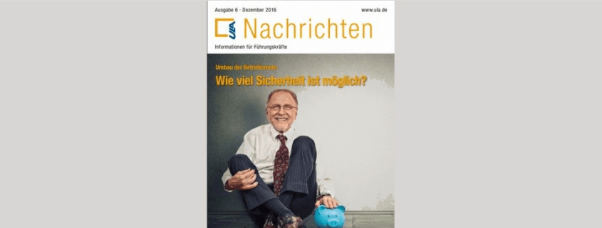 Cover ULA-Nachrichten Dezember 2016