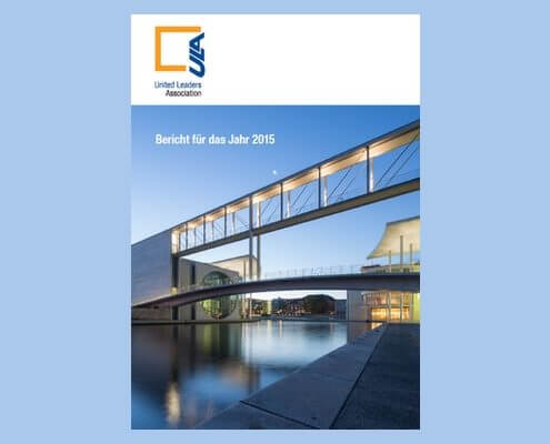 Cover Jahresbericht Bericht für das Jahr 2015